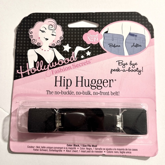Hollywood Fashion Secrets Hip Hugger The No Belt No Bulk No Front Belt - Picture 1 of 2